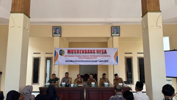 MUSRENBANGDES T.A 2027 Desa Wateskroyo