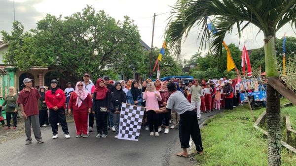 Kegiatan Jalan Sehat dan Senam Sehat Dalam Rangka Peringatan Kemerdekaan Ke-80